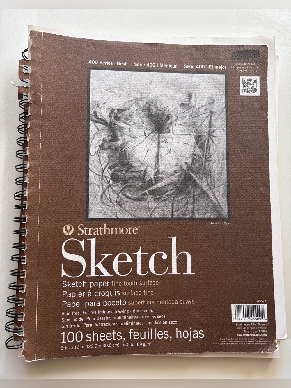Strathmore 400 Series Sketch Pad 9x12 inches